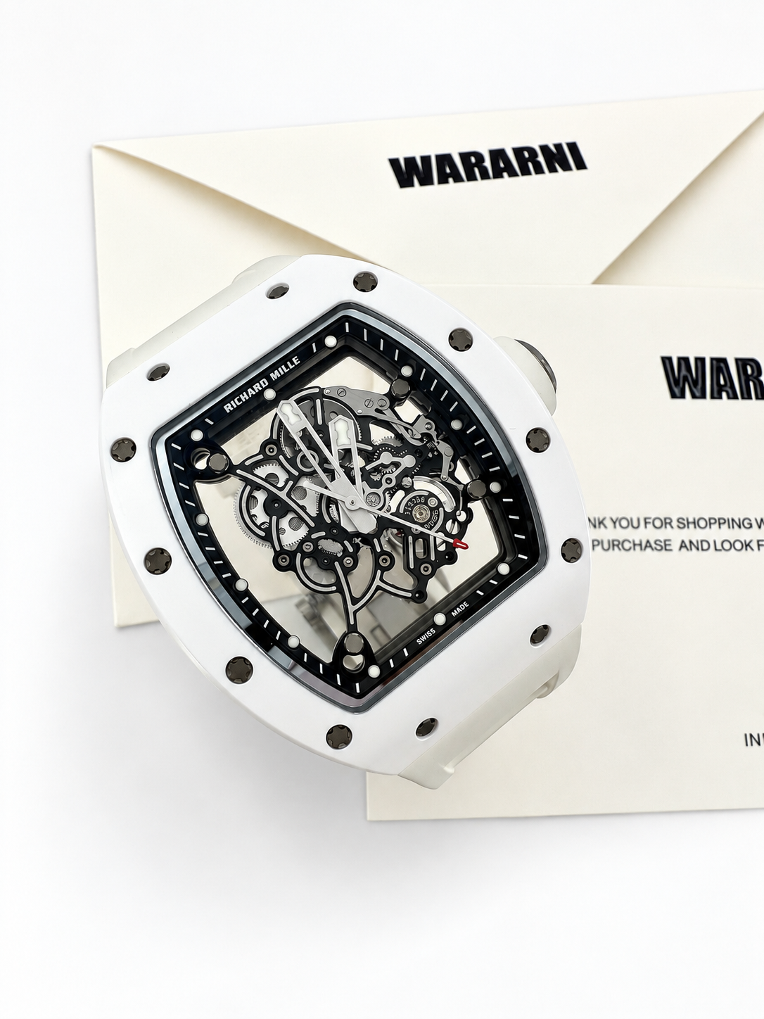 Richard Mille RM 055 Bubba Watson White Ceramic