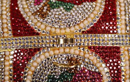 Judith Leiber Super Limited Edition 
Faberge Egg
 Crystal Evening Bag Minaudières