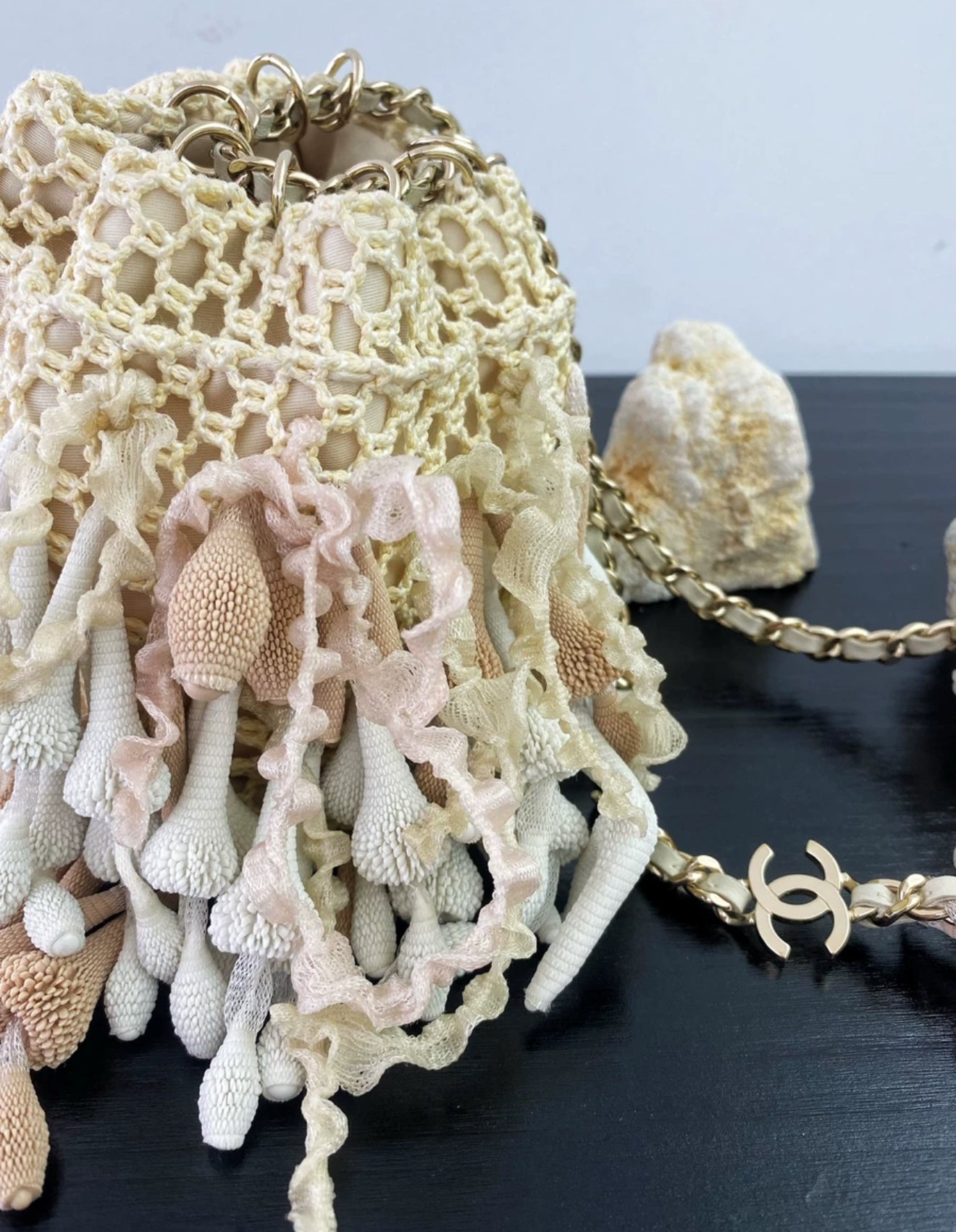 Ultra rare Chanel 2012 Coral bag