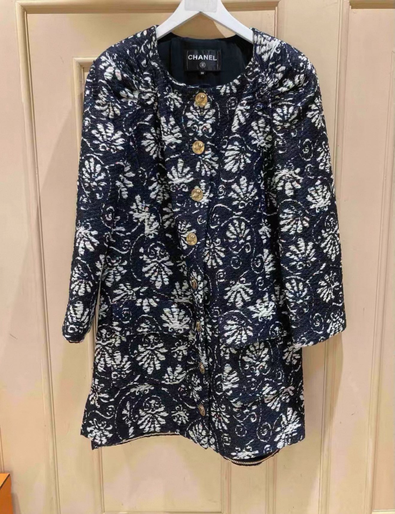 Chanel 18C print Dress