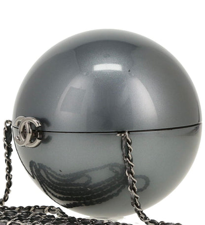 Rare Chanel 2010 Grey Pearl Minaudière