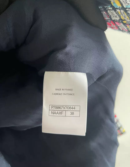 Chanel 25C Multicolor Tweed Vest