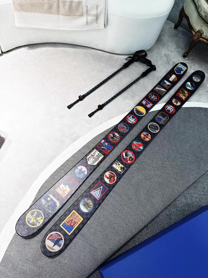 Louis Vuitton Alpes Skis R98007 limited edition