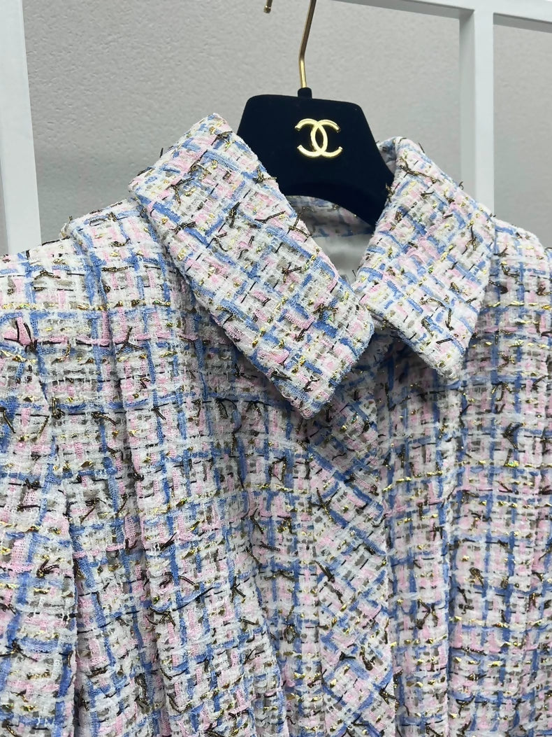 Chanel 19C tweed dress