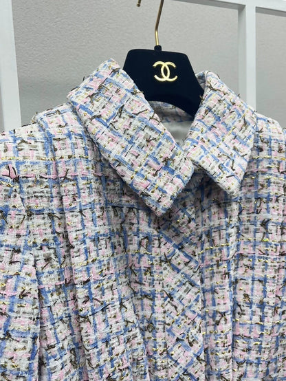 Chanel 19C tweed dress