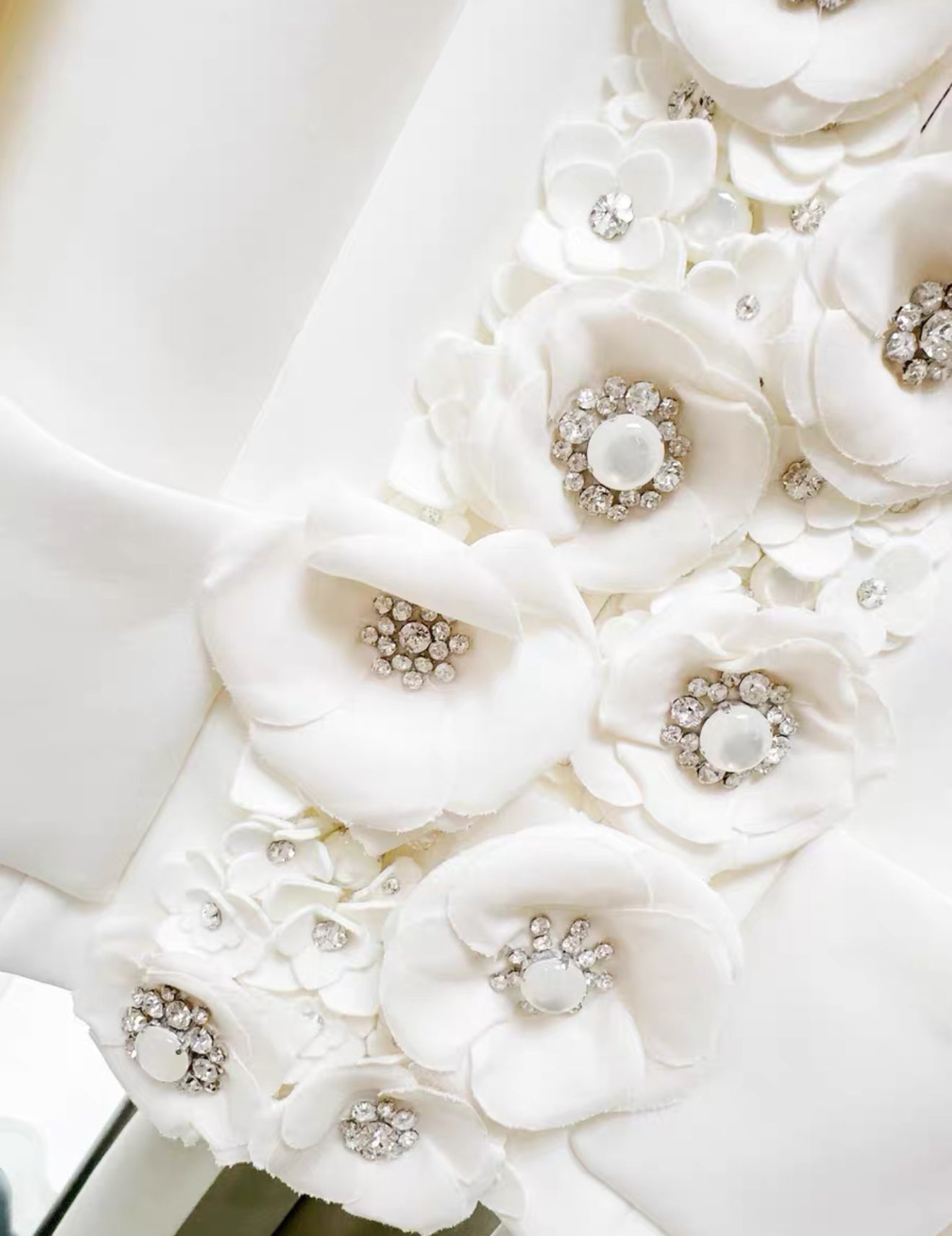 Chanel 25C White flower jacket – Wararni.com
