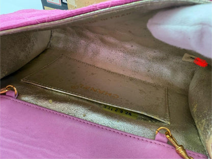 Chanel 2014 pink clutch