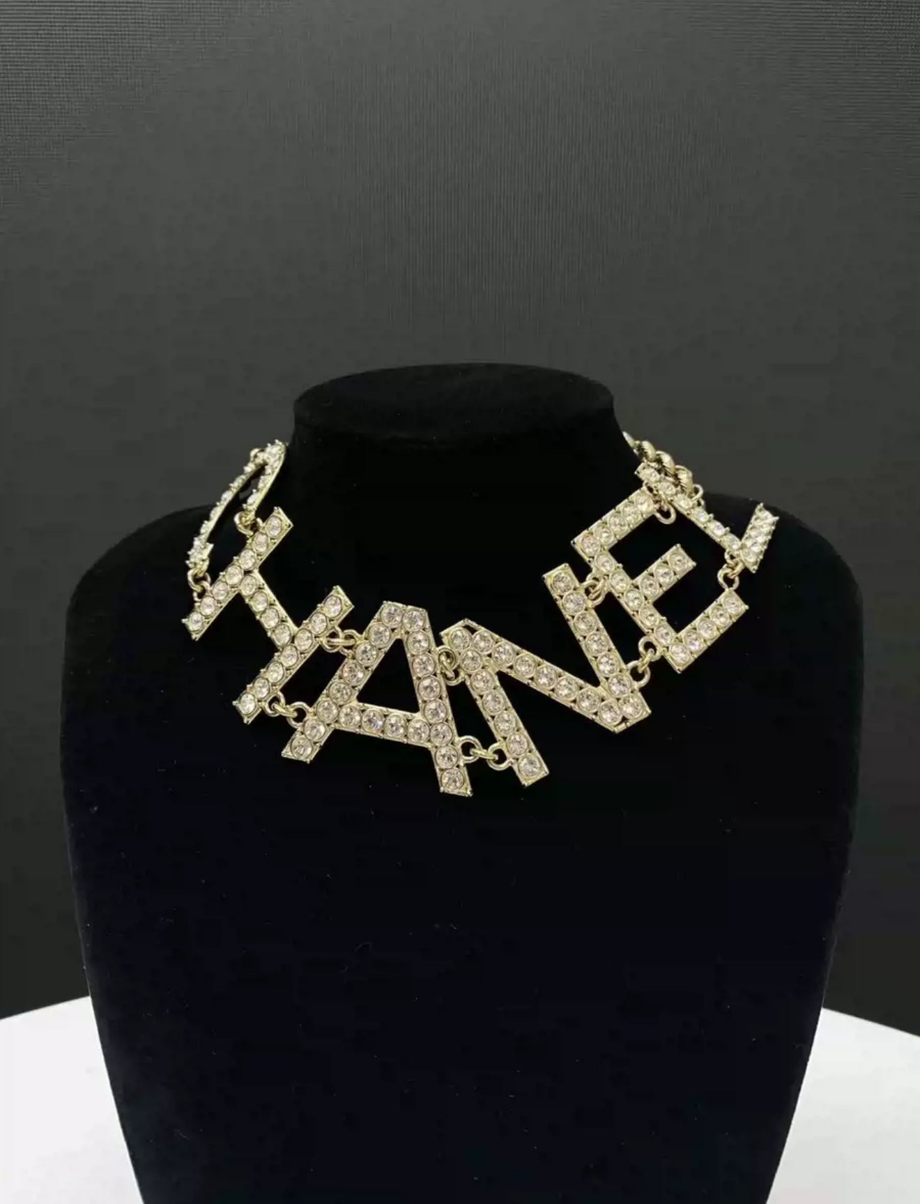 Chanel 19SS CC Letters Necklace
