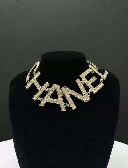 Chanel 19SS CC Letters Necklace