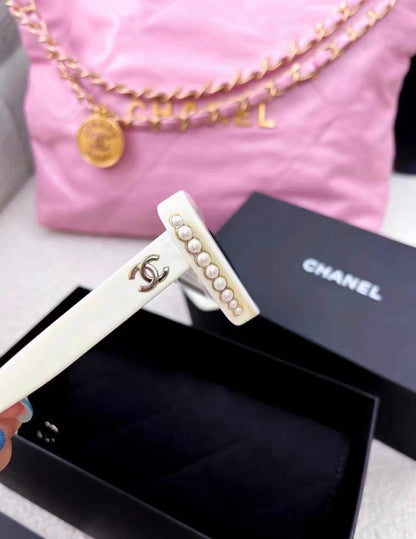 Chanel 23C white Pearl sunglasses