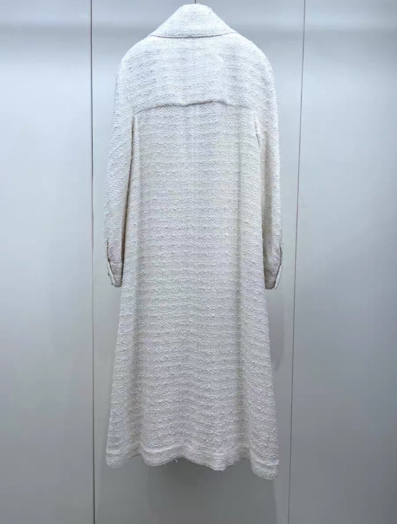Chanel 20K white Long Coat