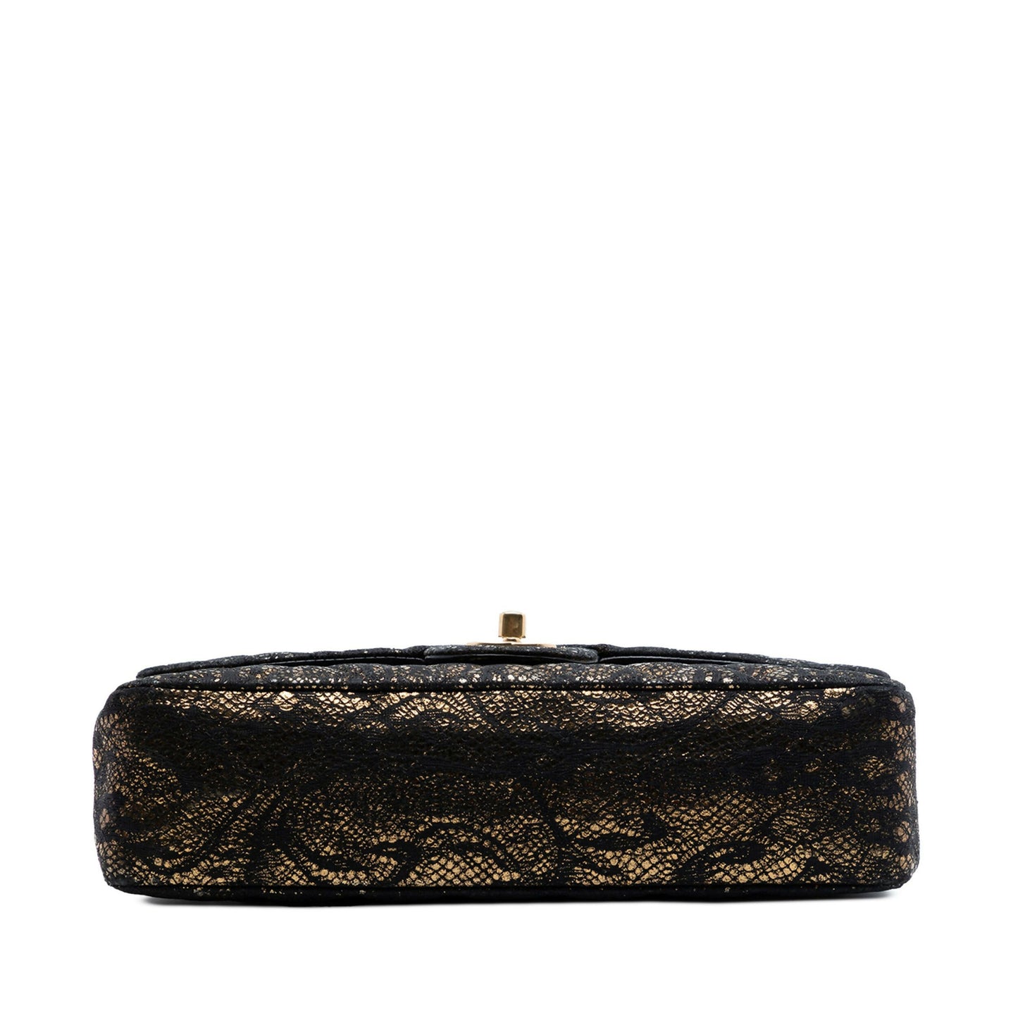 Chanel Medium Quilted Lace Chevre and Lace Classic Double Flap