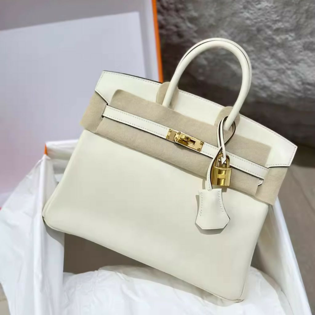 Hermès Birkin 25 craie Swift leather Gold Hardware – Wararni.com