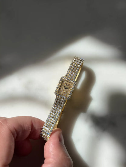 Piaget Mini Tank Diamond Watch, Circa 1990s