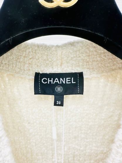 Chanel 24C cashmere cardigan and pant set