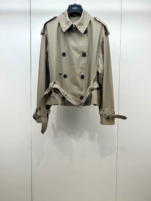 Dior 26 Khaki Short Fitted Jacket