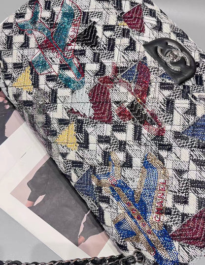 Chanel 16S airport collection Large Flap Bag