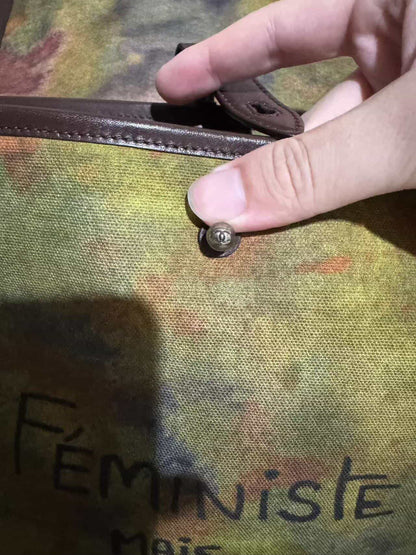 Chanel Graffiti messenger bag small