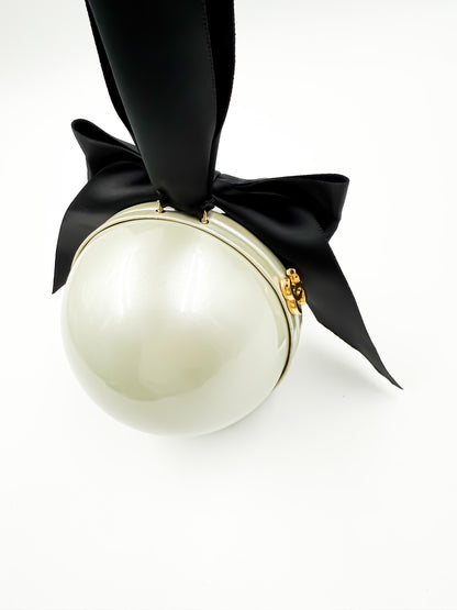 Chanel 2005 Pearl Minaudière – First Edition Sphere Clutch