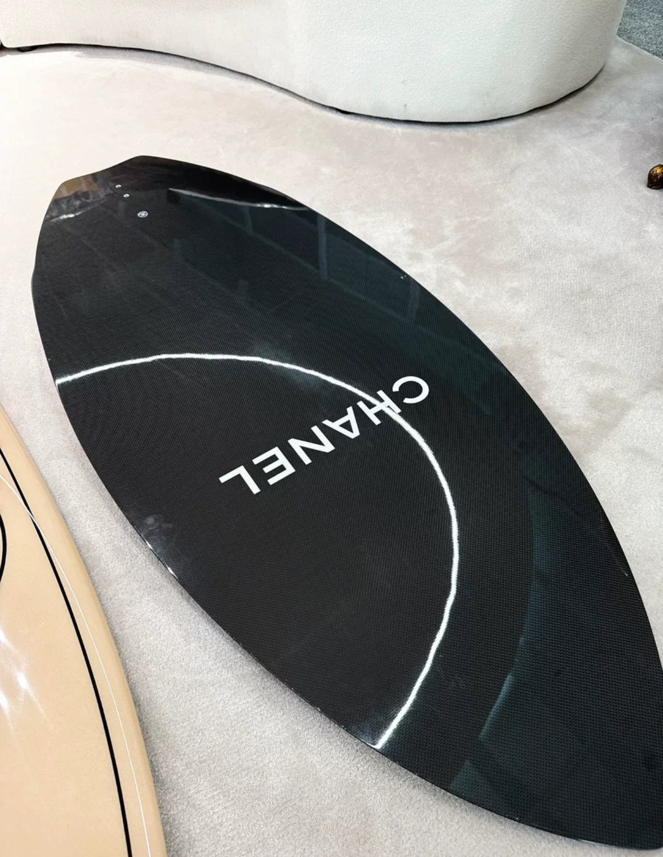 CHANEL Limited Edition Black Surfboard