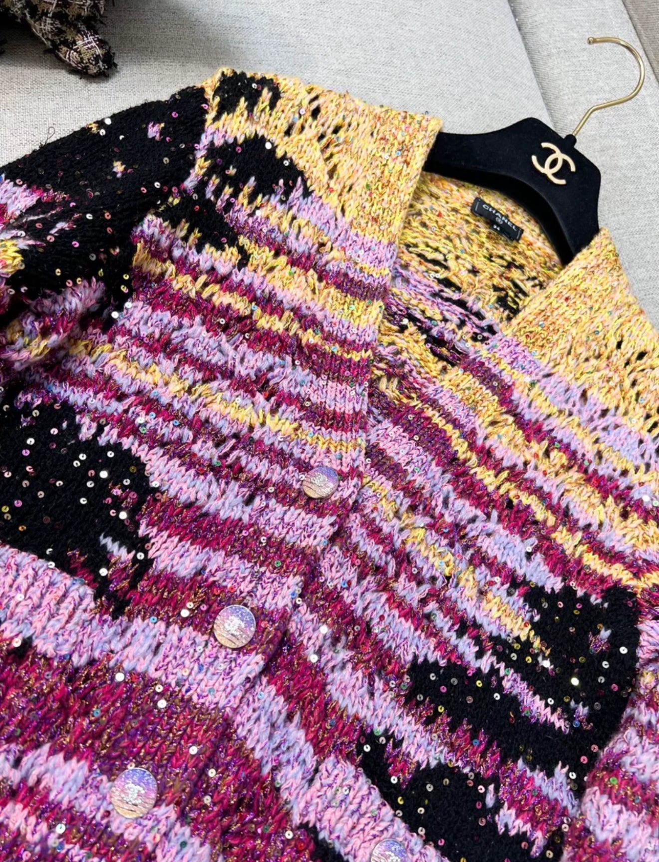 Chanel 24C multicolor Cardigan