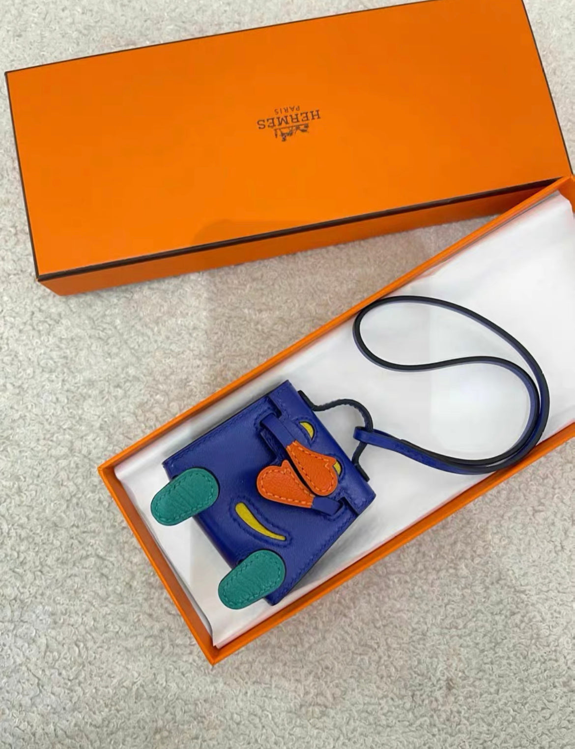 Hermes Kelly Doll Bag Charm GHW