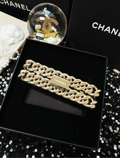 CHANEL 22C Black & Gold Minaudières