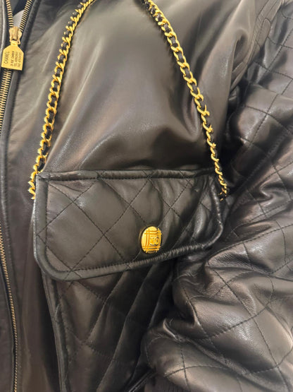 Iconic Vintage Chanel Bomber jacket