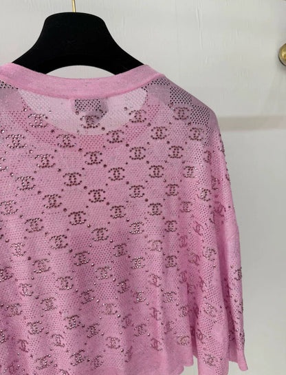 Chanel 23P pink top