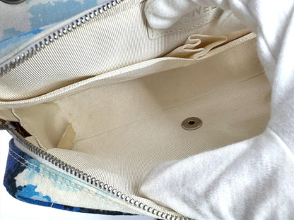 Chanel 2002 Surf Line Choco Bar Flap Bag