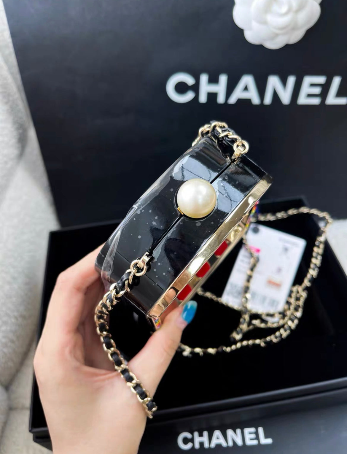 CHANEL CASINO MINAUDIÈRE BAG 23C MONACO SLOT MACHINE EVENING CLUTCH