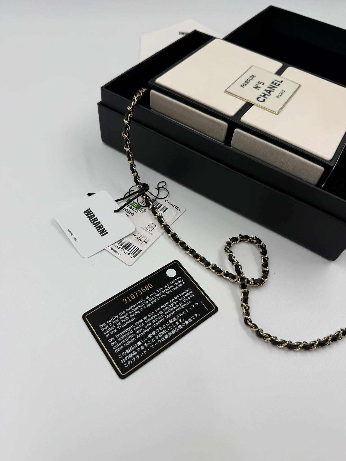 Chanel No.5 Perfume Box Minaudière Clutch Bag 2021