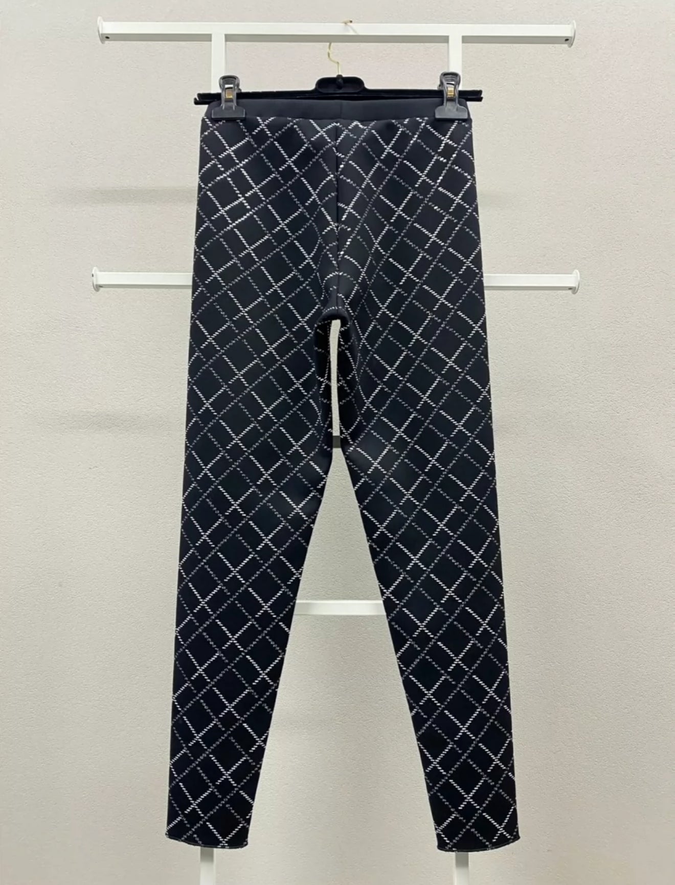 Chanel 20C Glittered Jersey Leggings