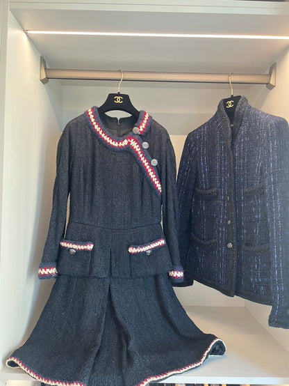 Chanel 10A tweed dress