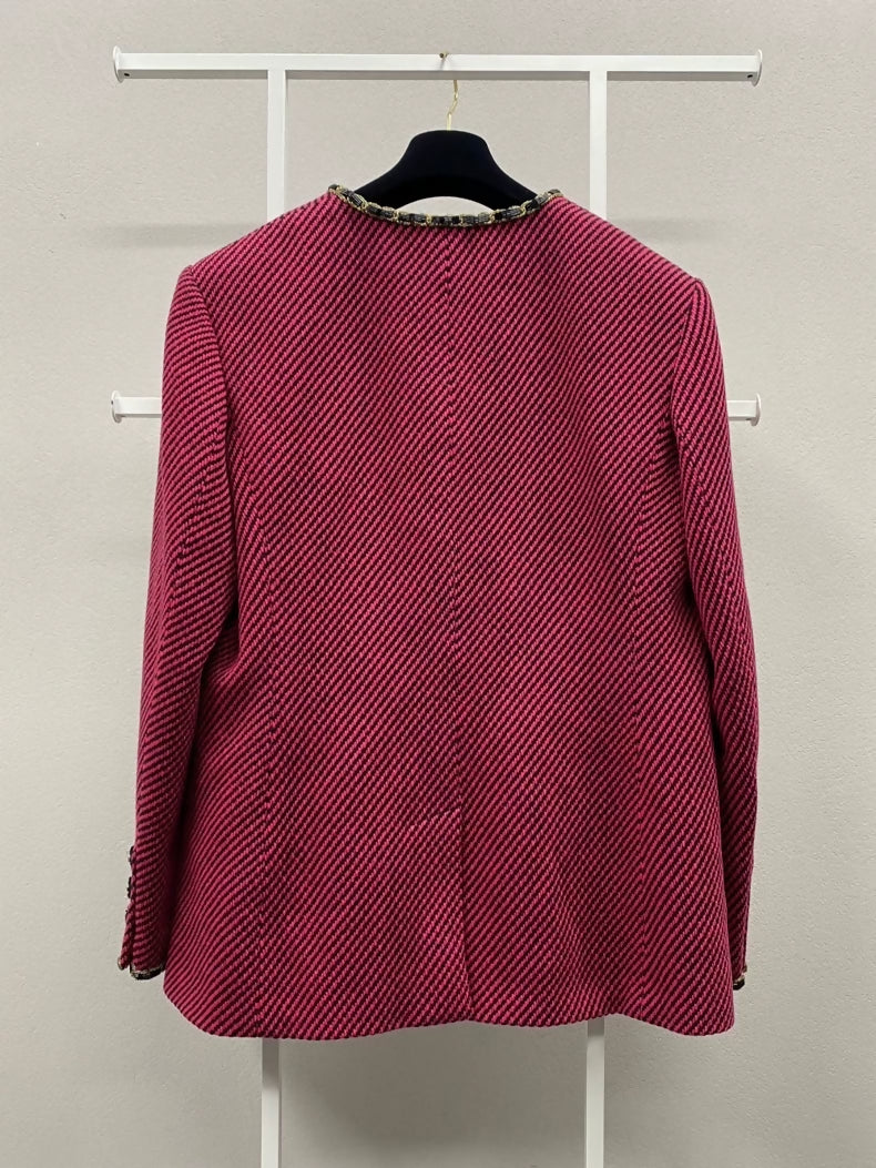 Chanel 20K red tweed jacket limited edition