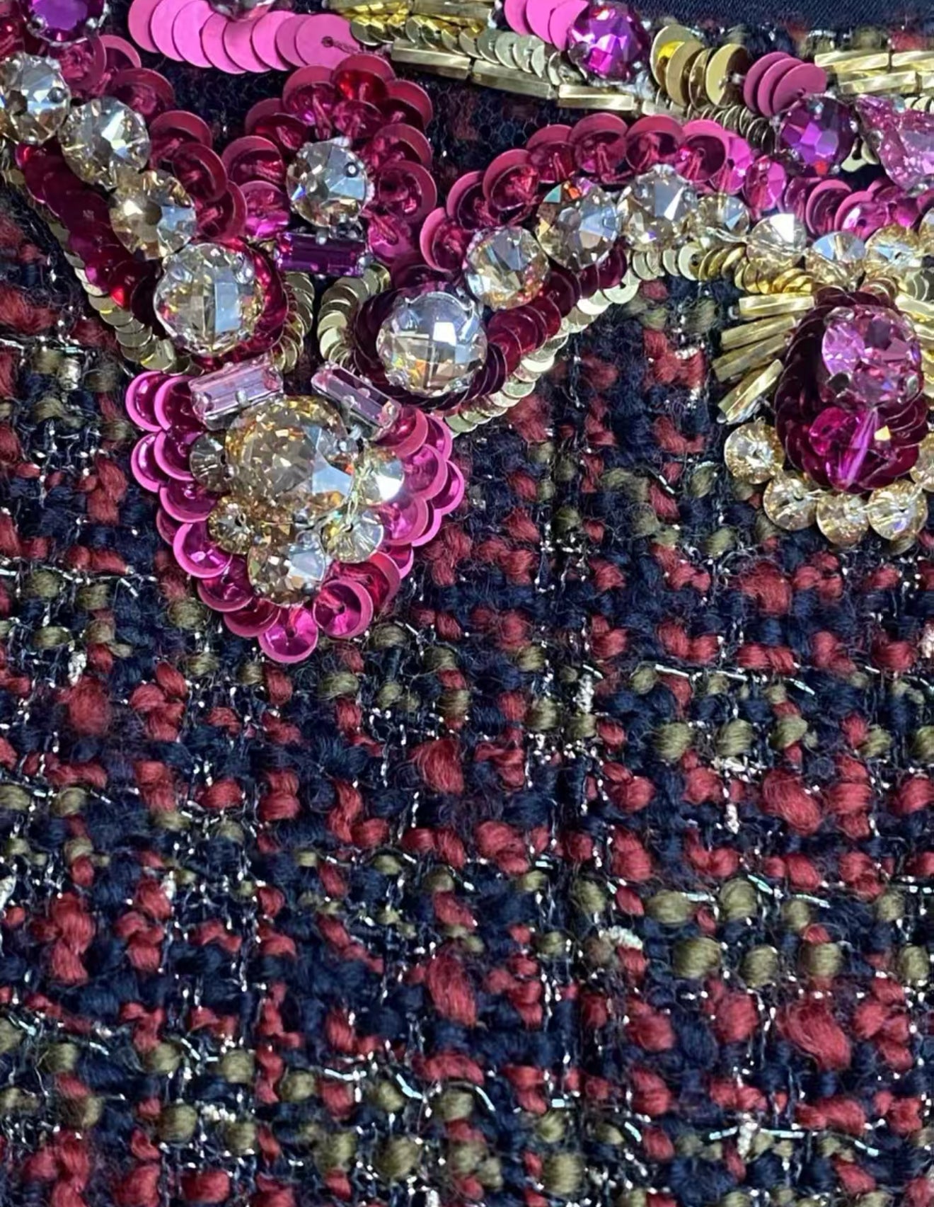 Chanel 21k tweed skirt