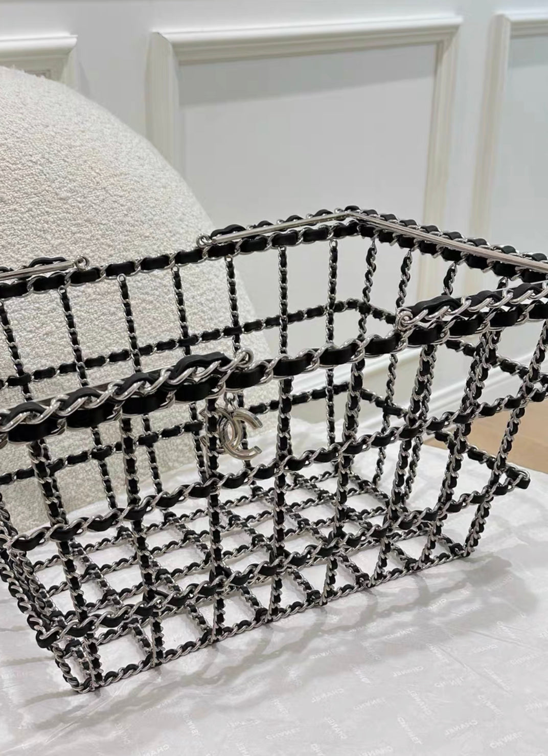 Chanel Limited Edition Shopping Basket Bag 2014