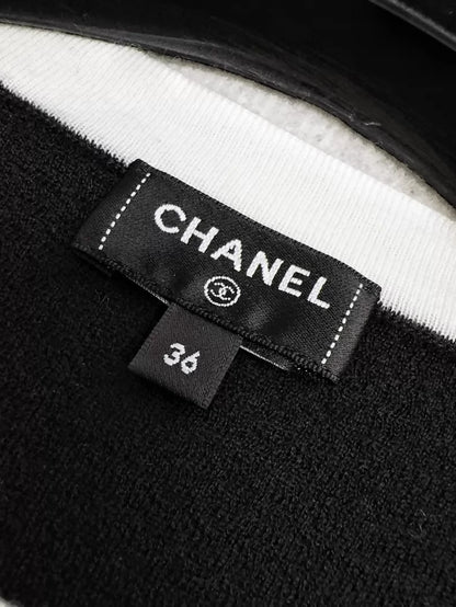 Chanel 24C black t-shirt top