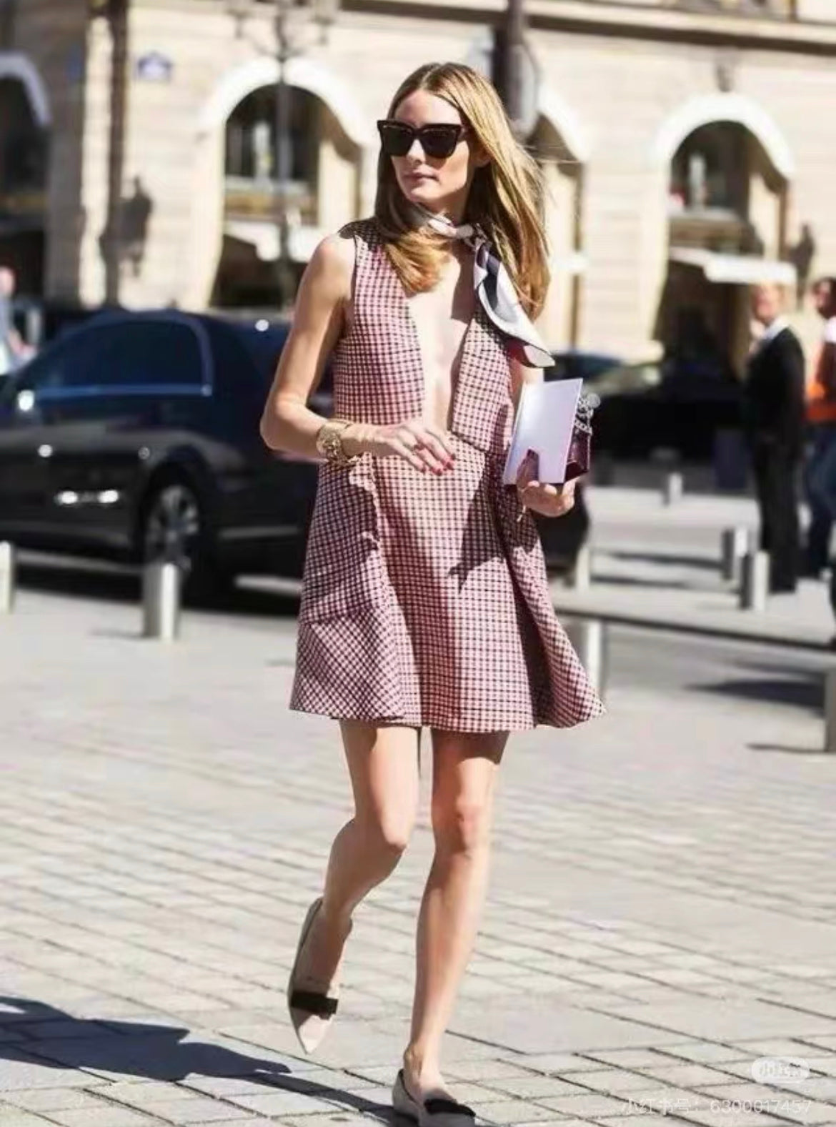 Dior Resort 2016 Checkered Dress