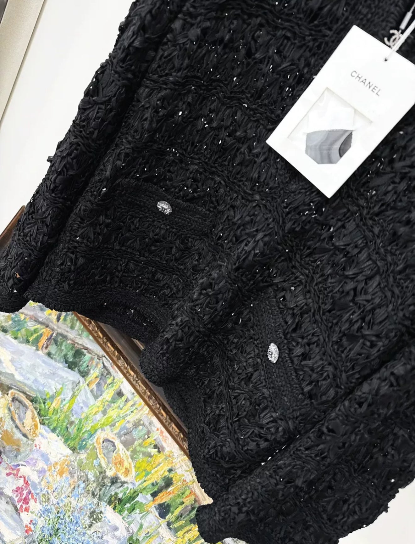 Chanel 24S Black Sweater