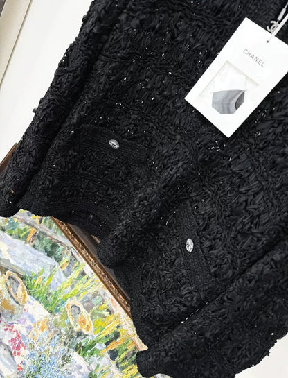 Chanel 24S Black Sweater