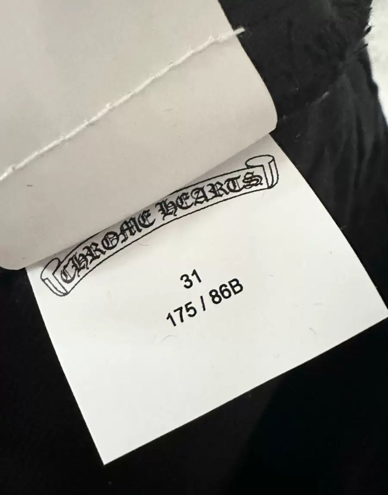 CHROME HEARTS LIME LEOPARD CROSS PATCH BLACK SLIM-FIT JEANS