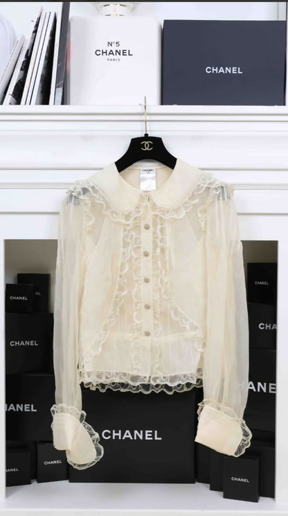Chanel 2008 Beige Shirt