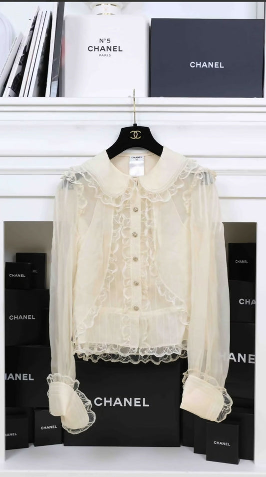Chanel 2008 Beige Shirt