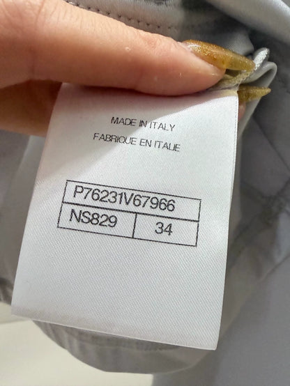 Chanel 24M cc logo grey top
