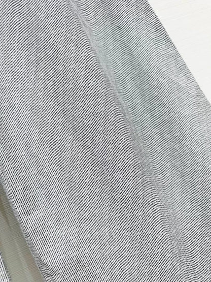 Chanel 24P striped logo wide-leg trousers