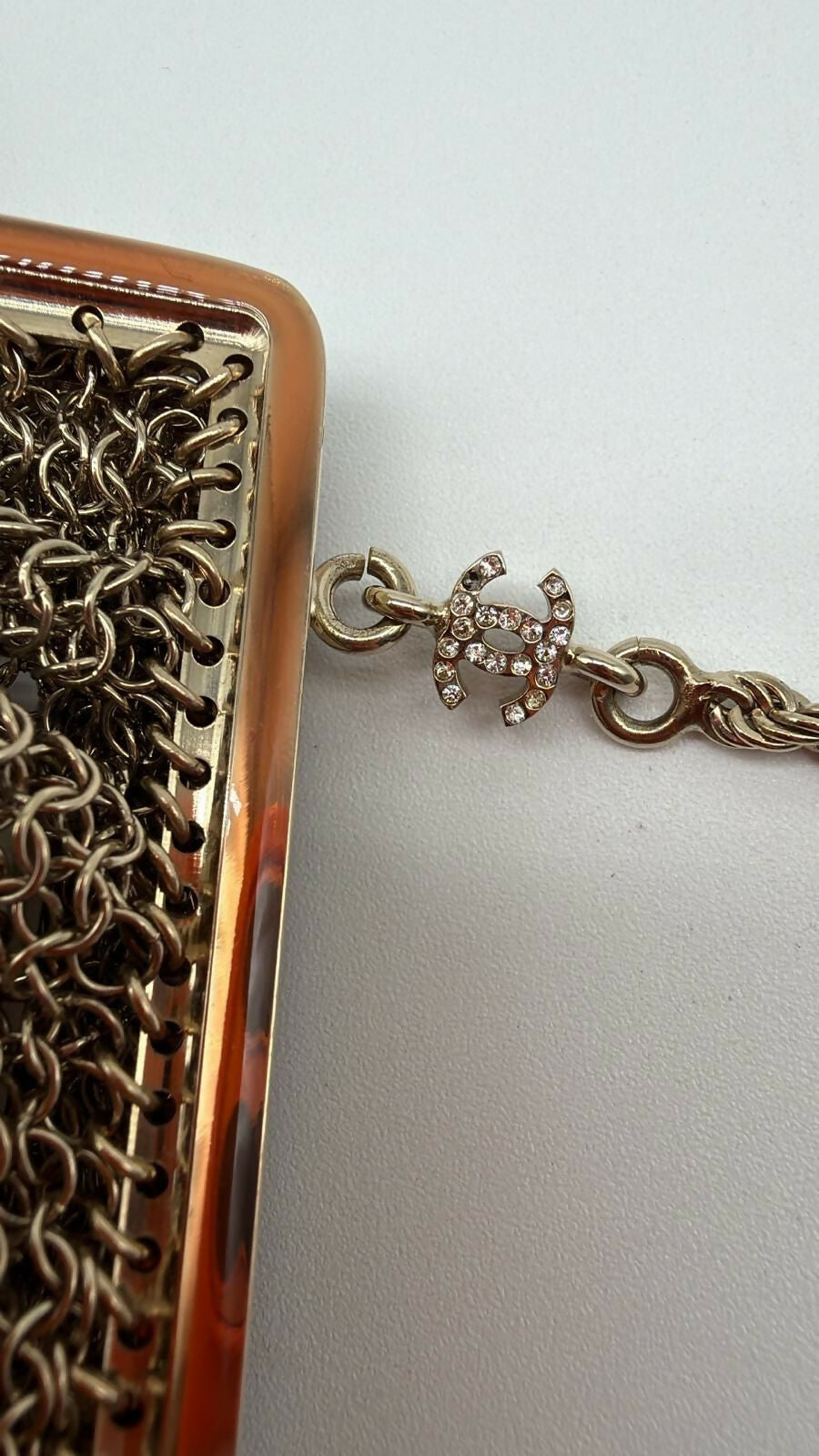Chanel Metal Mesh Star Minaudière