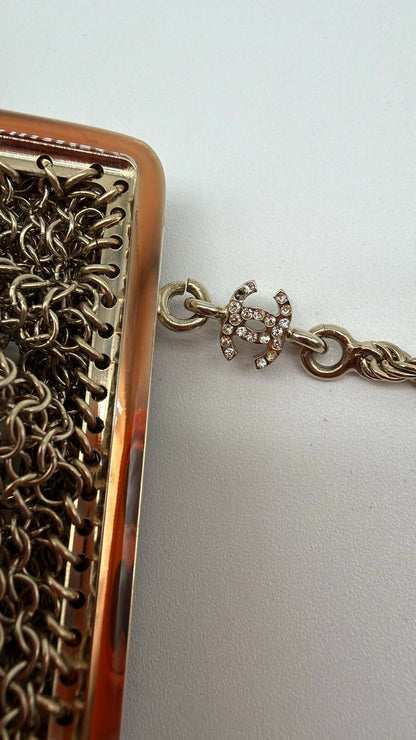 Chanel Metal Mesh Star Minaudière