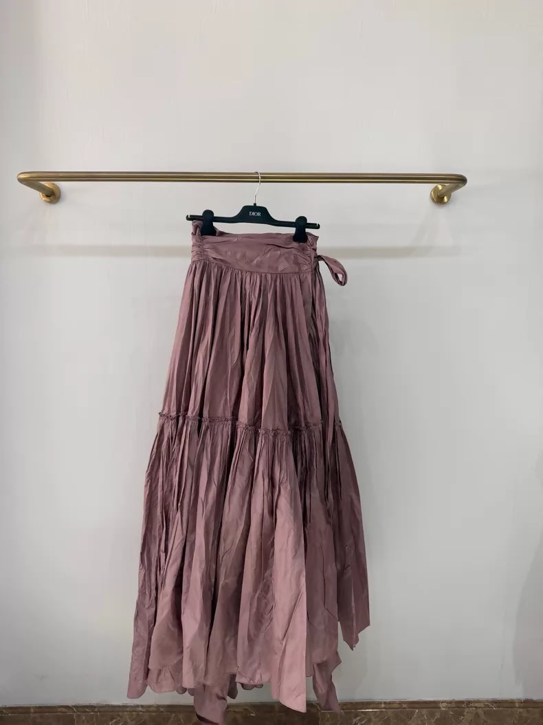 Dior satin skirt