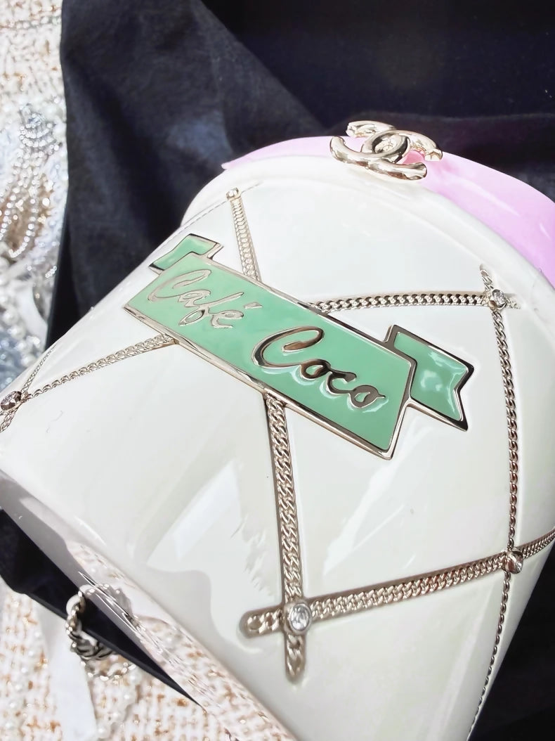 Chanel 26C ice-cream minaudières clutch bag – Wararni.com
